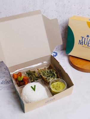 Nasi Box Dendeng Bakar