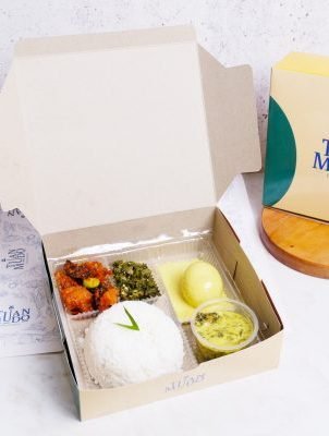 Nasi Box Telur Gulai